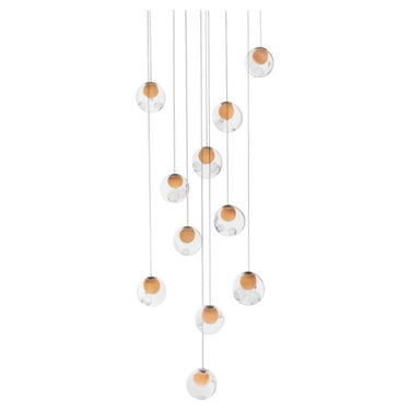 Multicolor Glass Bubble Art Chandelier
